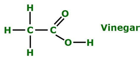 distilled white vinegar chemical formula.